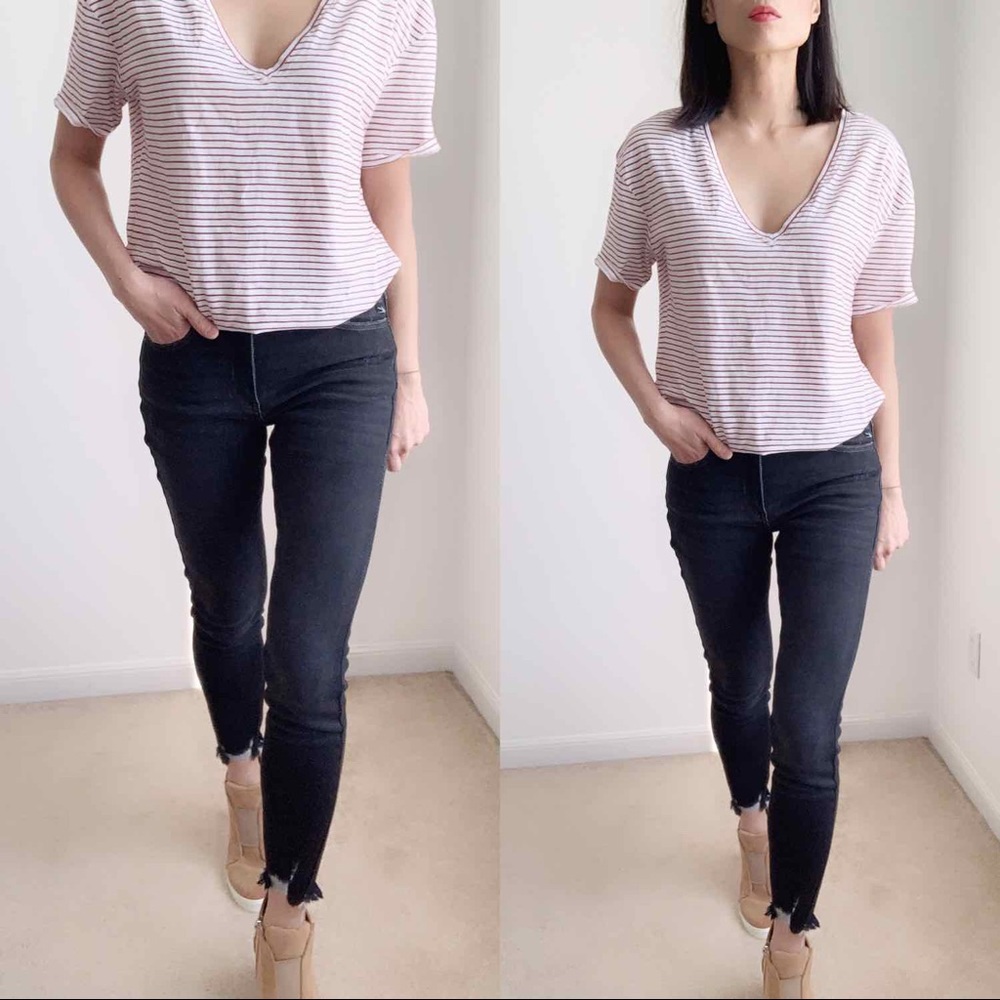 Kan Can Black High Waist Skinny Jeans - Picture 4 of 7